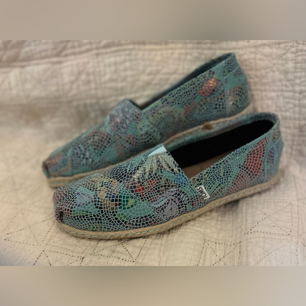 Tom’s Leather Mosaic Size 8